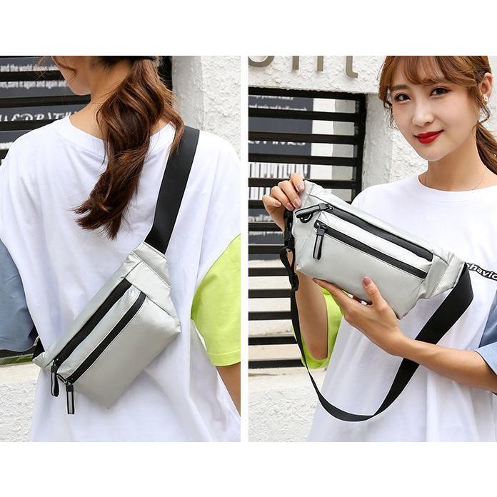 plusnao（プラスナオ） ボディバッグ ウエストポーチ ウエストバッグ