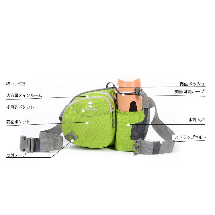 満点の ランニングポーチ スポーツ用 ウエストポーチ ペットボトルホルダー付き 反射テープ ウォーキング ジョギングポーチ ウエストバッグ かばん 鞄 スマホ Riosmauricio Com