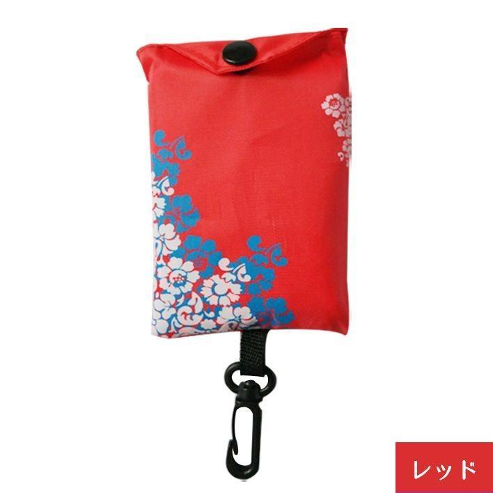 折りたたみバッグ エコバッグ ショッピングバッグ カバン 花 買い物
