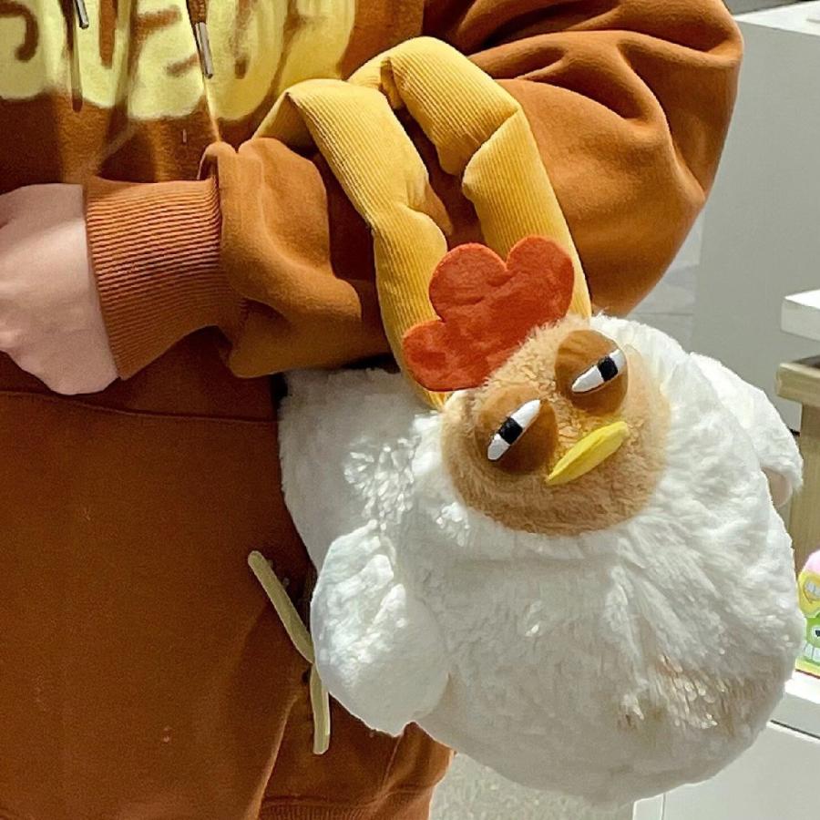 ハンドバッグ レディース 女の子 カバン 大容量 軽量 手提げ 鶏