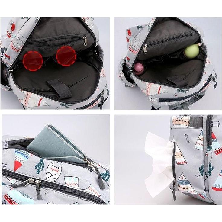 plusnao マザーズバッグ リュック リュックサック 2way ママ