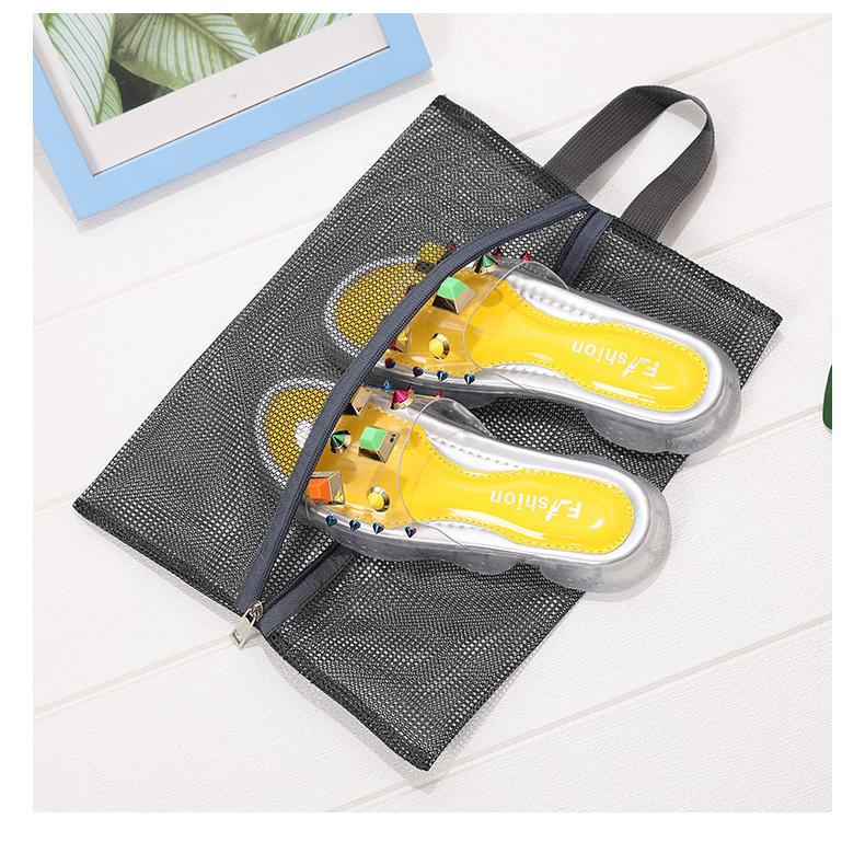 plusnao（プラスナオ） シューズバッグ シューズケース メッシュ 靴