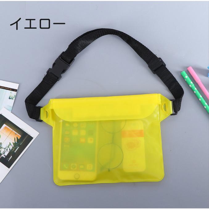 plusnao（プラスナオ） ボディバッグ 防水 クリア 鞄 カバン ウエスト