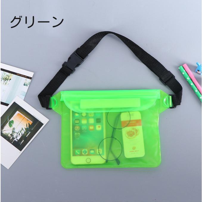 plusnao（プラスナオ） ボディバッグ 防水 クリア 鞄 カバン ウエスト
