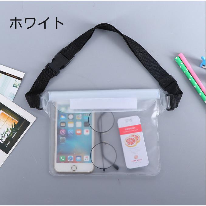 plusnao（プラスナオ） ボディバッグ 防水 クリア 鞄 カバン ウエスト