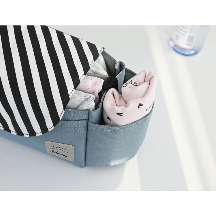 ベビーカーバッグ マザーズバッグ ハンドバッグ ベビーカー用品 ベビーグッズ 鞄 カバン かばん 吊り下げ 多収納 哺乳瓶 おむつ 小物入れ 便利 シ | plusnao | 11