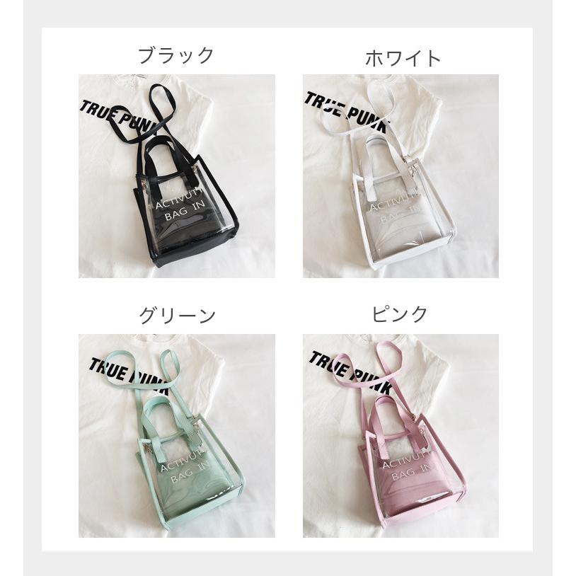 PEARLY GATES 2way クリアバッグ ショルダーバッグ 2wayクリアバッグ バッグ ショルダーバッグ ハンドバッグ レディース