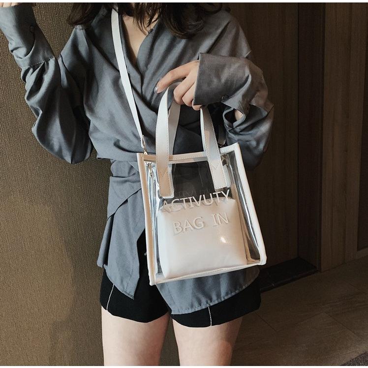 PEARLY GATES 2way クリアバッグ ショルダーバッグ 2wayクリアバッグ バッグ ショルダーバッグ ハンドバッグ レディース