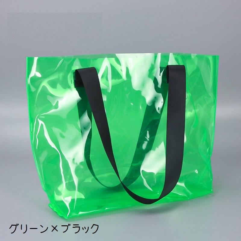 クリアバッグ トートバッグ 肩掛け 持ち手 男女兼用 レディース メンズ 