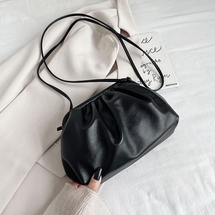 plusnao ショルダーバッグ ギャザーバッグ レディース 女性 カバン 鞄  