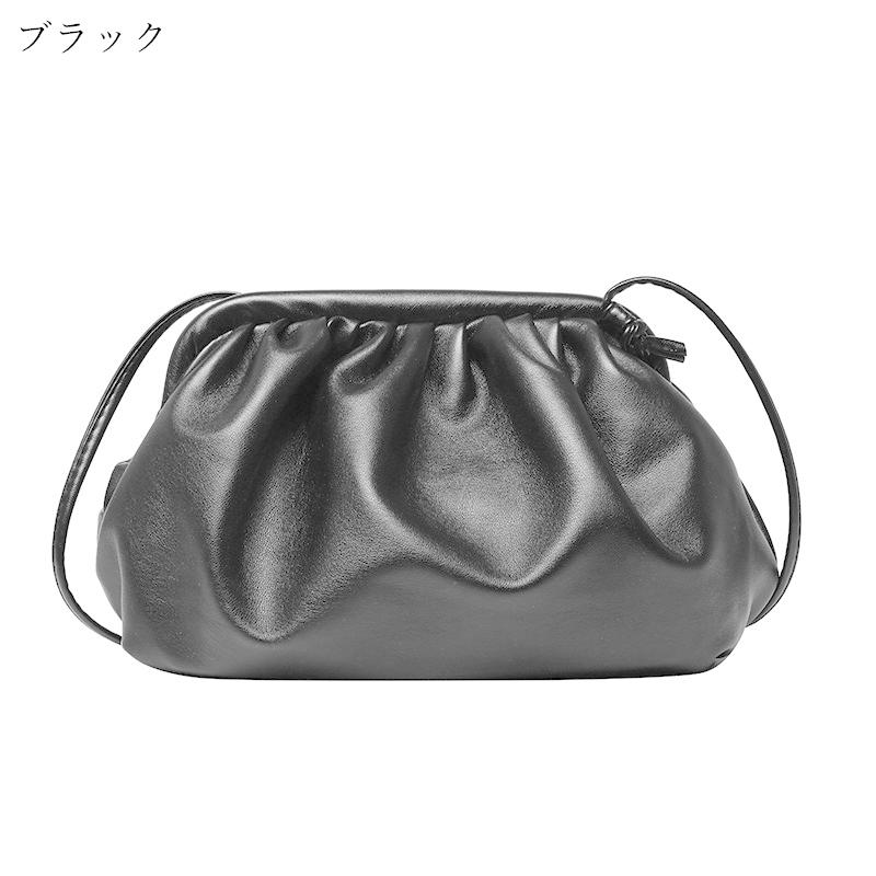 plusnao ショルダーバッグ ギャザーバッグ レディース 女性 カバン 鞄  