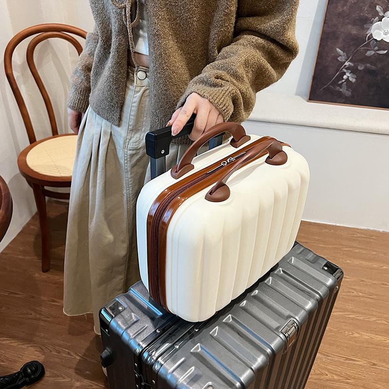 希少 イヴサンローラン  ミニバッグ メイクボックス スェード ミニトランクケース ミニスーツケース メイクボックス コスメボックス