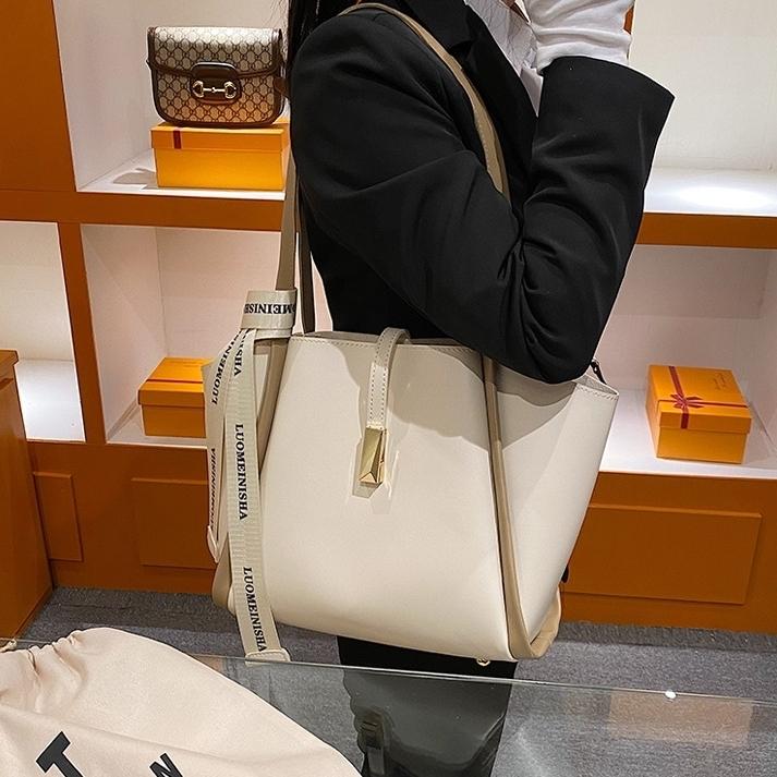 plusnao（プラスナオ） トートバッグ ハンドバッグ 大容量 レディース