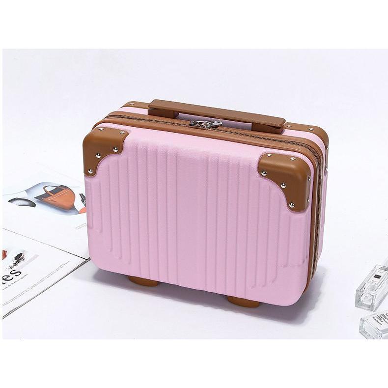 plusnao ミニトランクケース キャリーケース スーツケース キャリー