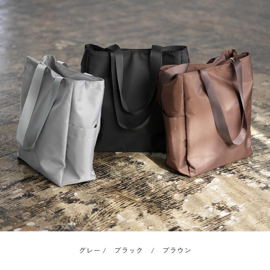 マルチポケットトートバッグ トート バッグ 鞄 ポリエステル 軽量 軽い