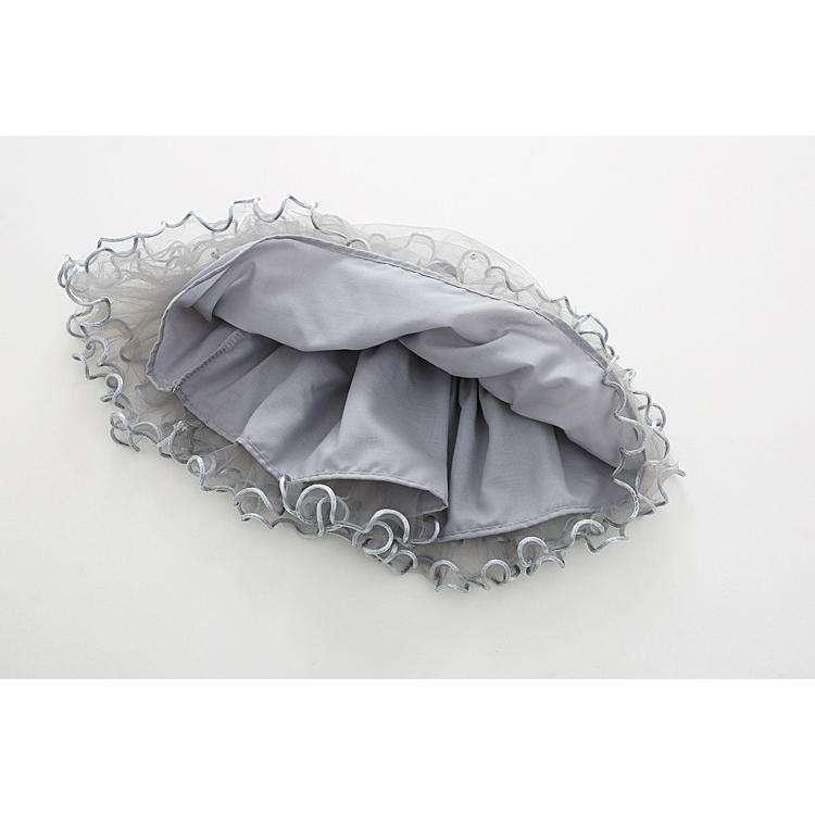 チュチュスカート キッズ チュールスカート レーススカート ミニスカート 子供 女の子 ボトムス ミニ丈 ウエストゴム リボン メロウフリル 透け感 | plusnao | 09