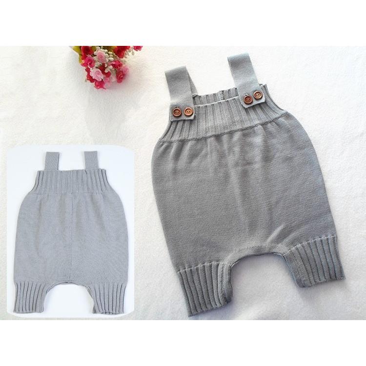 ベビー服 オーバーオール ニットソー つなぎ サロペット シンプル 無地 ベビー キッズ 男の子 女の子 男児 女児 赤ちゃん 幼児 児童 子供服 こ | plusnao | 18