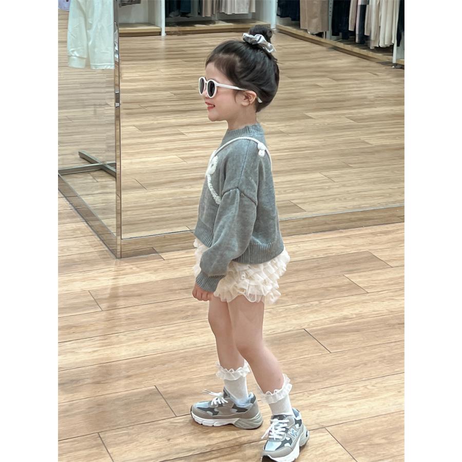 キュロットスカート キュロット ボトムス ミニ丈 キッズ ベビー ジュニア フリル ふりふり ラブリー キュート おしゃれ | plusnao | 12