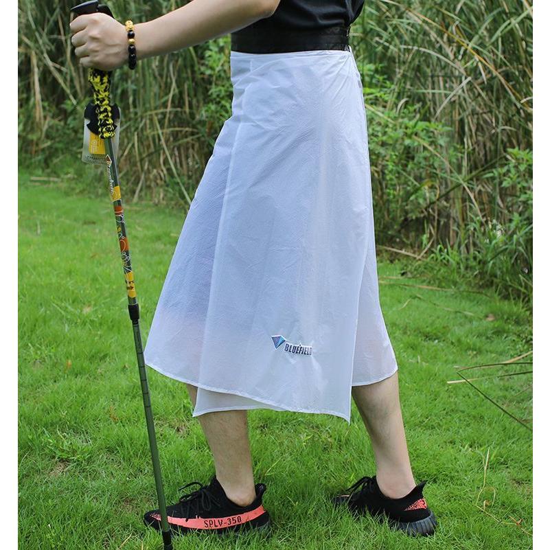 レインスカート レインウェア 巻きスカート ラップスカート 収納袋付き 雨具 レイングッズ 男女兼用 ユニセックス 女性 男性 レディース メンズ カ | plusnao | 01