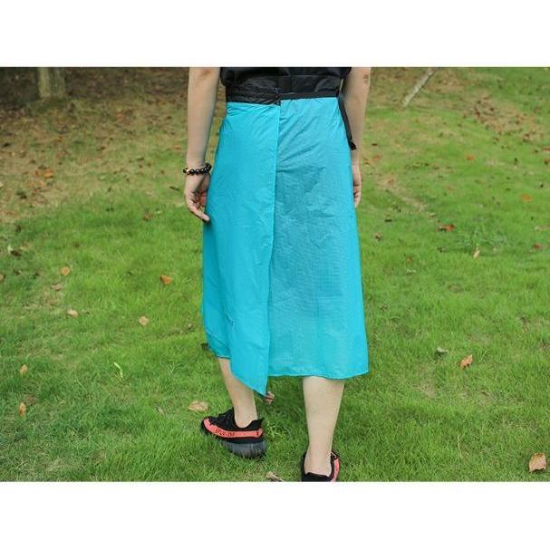 レインスカート レインウェア 巻きスカート ラップスカート 収納袋付き 雨具 レイングッズ 男女兼用 ユニセックス 女性 男性 レディース メンズ カ | plusnao | 03