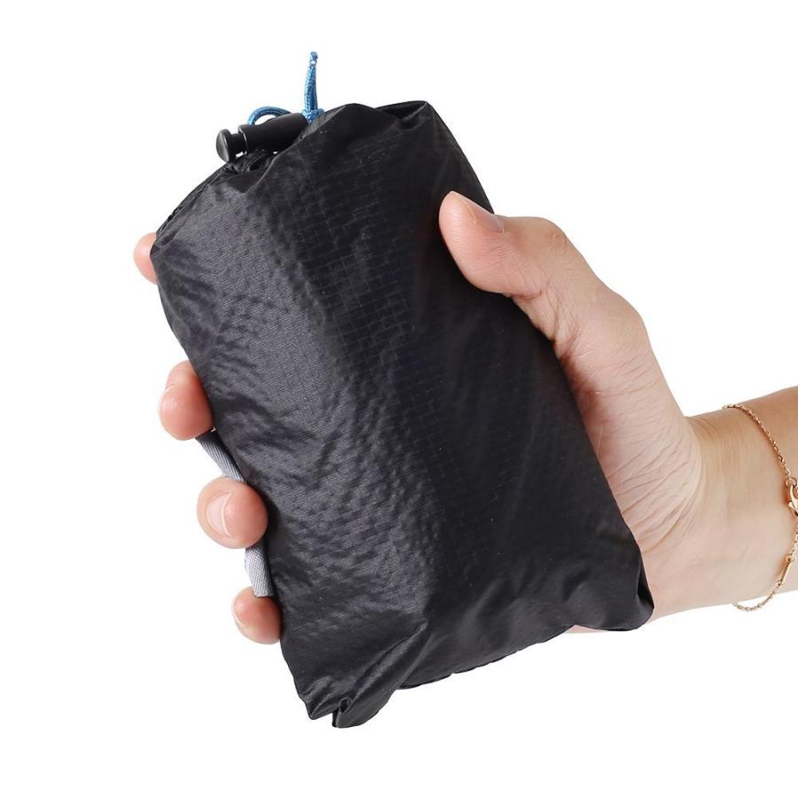 レインスカート レインウェア 巻きスカート ラップスカート 収納袋付き 雨具 レイングッズ 男女兼用 ユニセックス 女性 男性 レディース メンズ カ | plusnao | 08