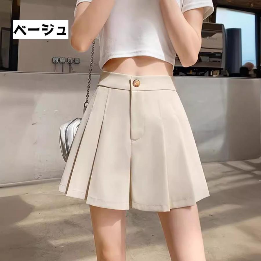 plusnao キュロットパンツ キュロットスカート レディース 女性