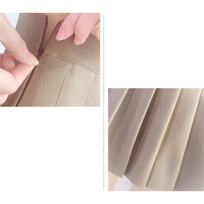 ミニスカート プリーツスカート レディース 女性 ボトムス ライン ミニ丈 ハイウエスト シンプル カジュアル かわいい おしゃれ | plusnao | 11