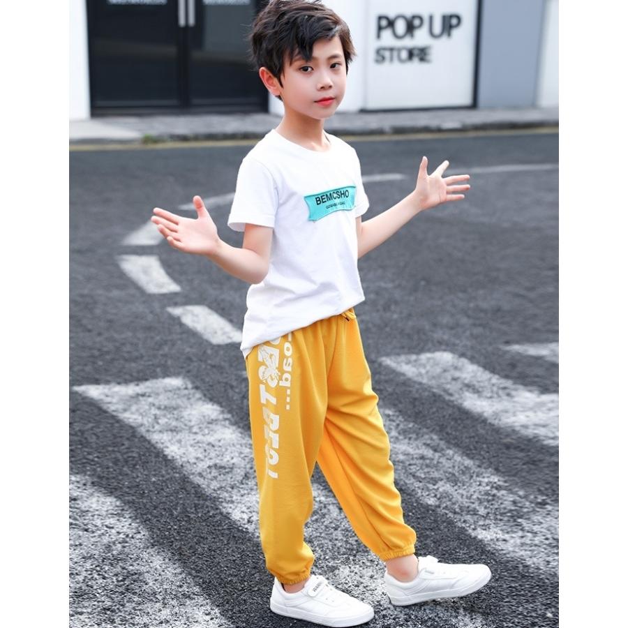 スーパーマリオ 光るパジャマ 男の子 半袖 キッズ パジャマ