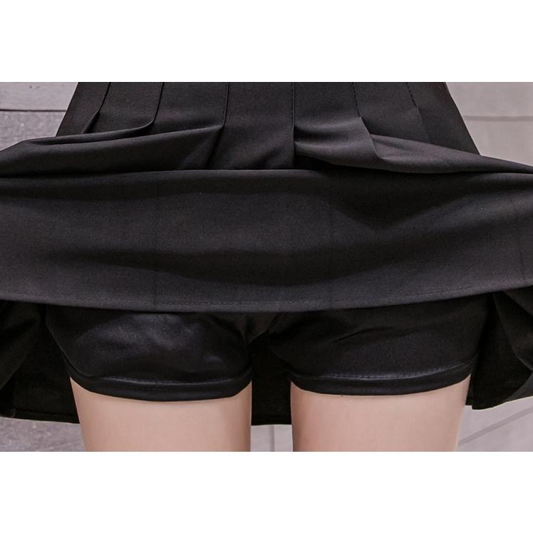 ミニスカート プリーツスカート レディース ボトムス インナーパンツ