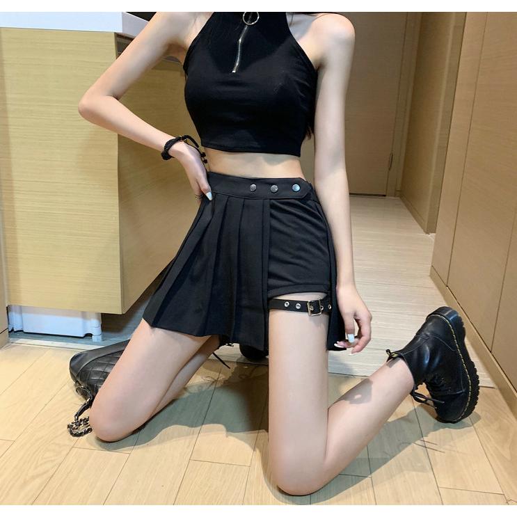 【新品同様！ブラックピースナウ❤︎ドット柄キュロットスカート】匿名配送 WOMEN】【ストレッチ】スプリングフラワー柄 キュロット