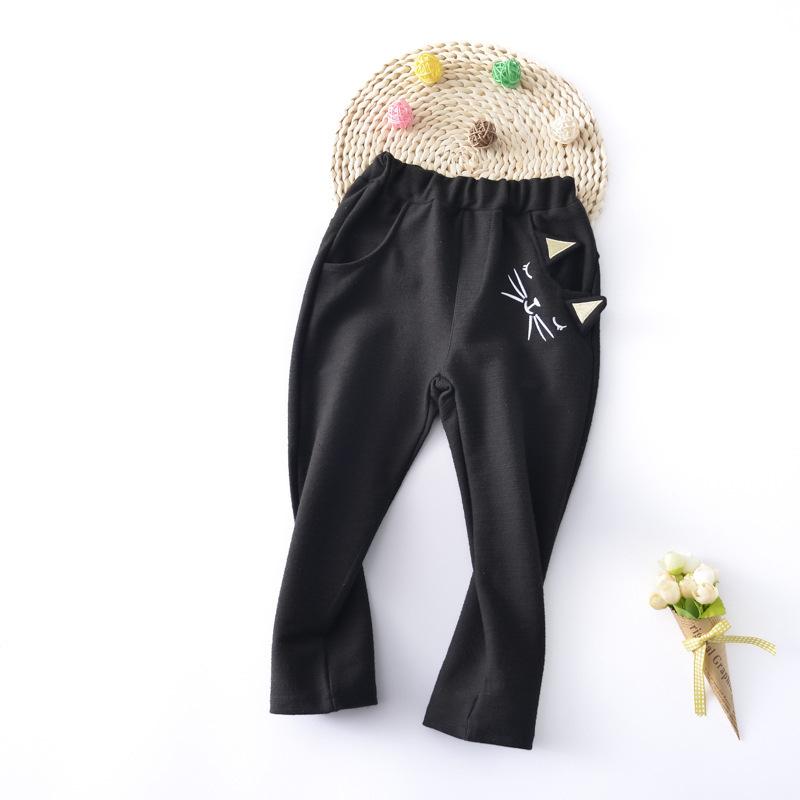 ロングパンツ キッズ 子供服 ジュニア ボトムス ズボン ネコ 猫 イラスト カジュアル ラフ キュート かわいい おしゃれ プラスナオ Paypayモール店 通販 Paypayモール