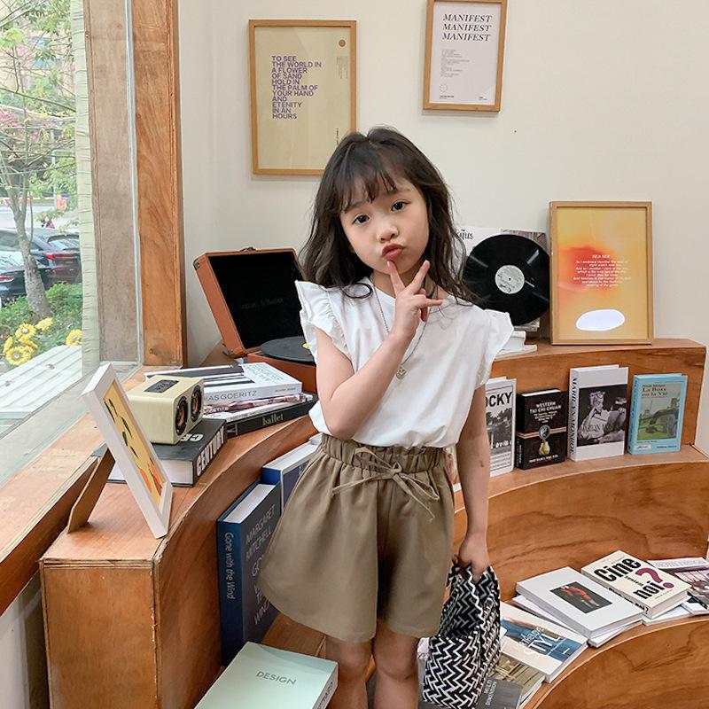plusnao ショートパンツ キュロットスカート 半ズボン キッズ 子供服 