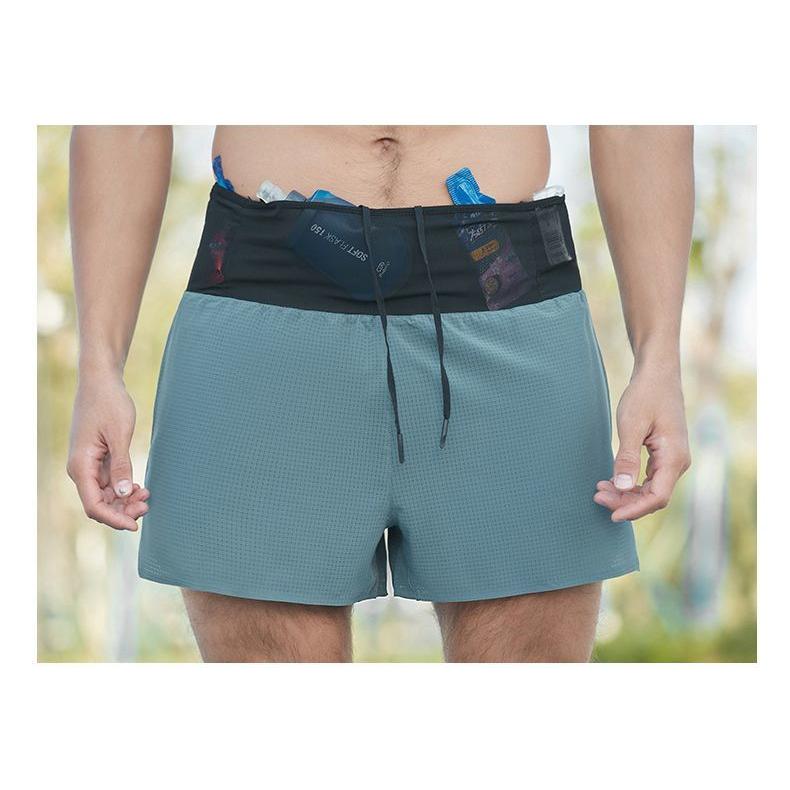 マークアンドロナ　ボタニカル　ナスカン付きストレッチハーフパンツ　Sサイズ マークアンドロナ ボタニカル ナスカン付きストレッチハーフ