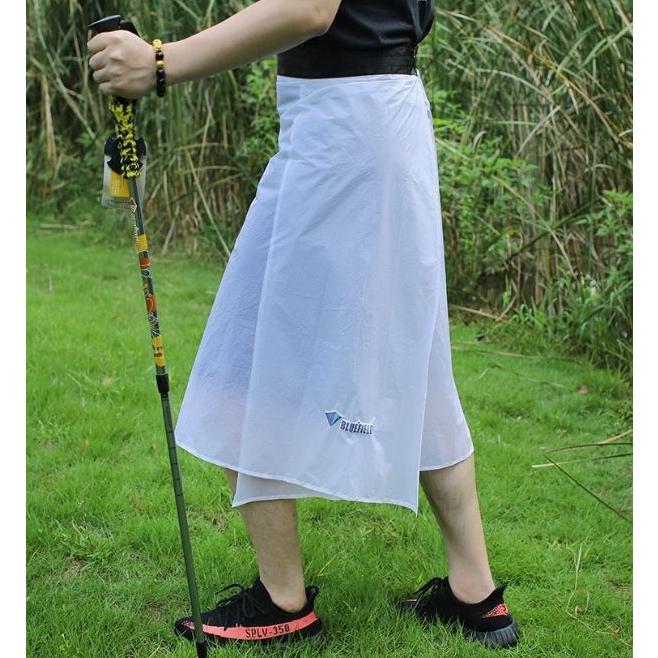 レインスカート レインウェア 巻きスカート ラップスカート 収納袋付き 男女兼用 ユニセックス レディース メンズ カッパ 防水 持ち歩き コンパクト | plusnao | 01
