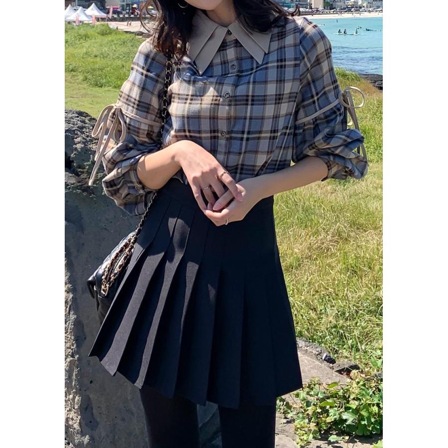 ミニスカート ミニ丈 ミニスカ プリーツ レディース 女性 婦人服 裏地