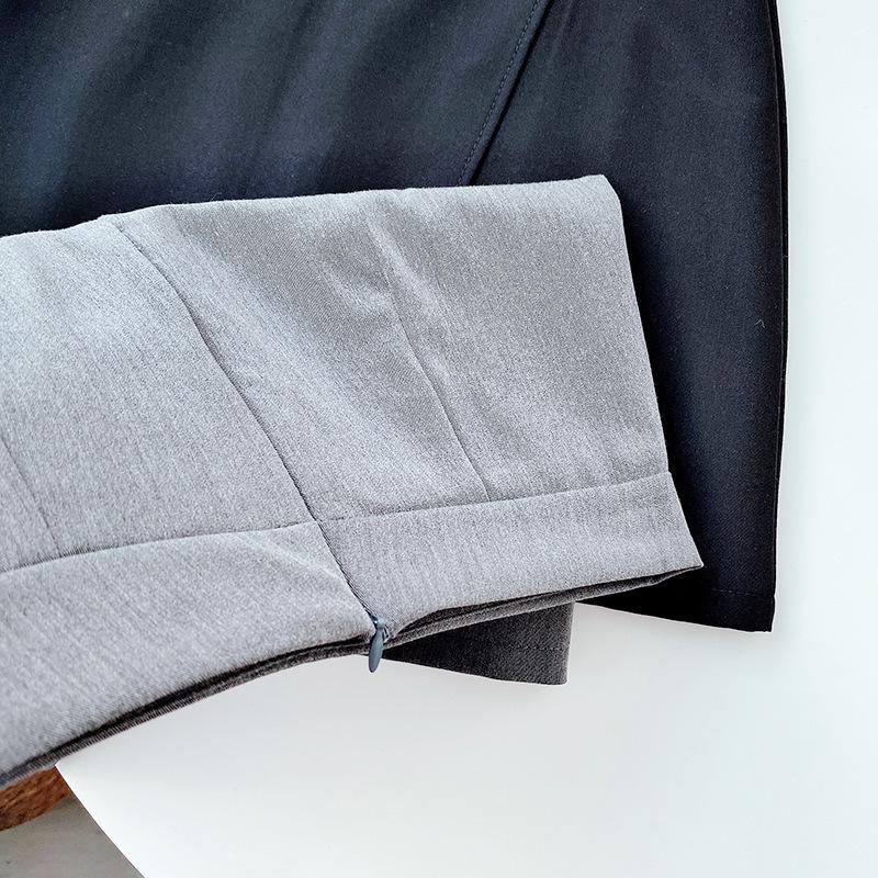 スカートパンツ スカパン 巻きスカート風 ラップキュロットスカート レディース 女性 ボトムス ミニ丈 ジッパー 無地 単色 シンプル お洒落 オフィ | plusnao | 16