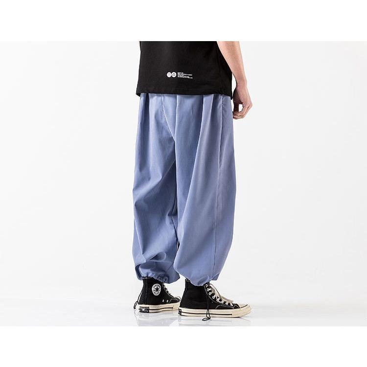 サルエルパンツ ハーレムパンツ ロングパンツ メンズ ボトムス 長