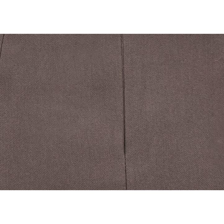 キュロットスカート レディース 女性用 ボトムス ショート丈 ミニ丈 台形 無地 スリット バックファスナー かわいい おしゃれ カジュアル ガーリー | plusnao | 15