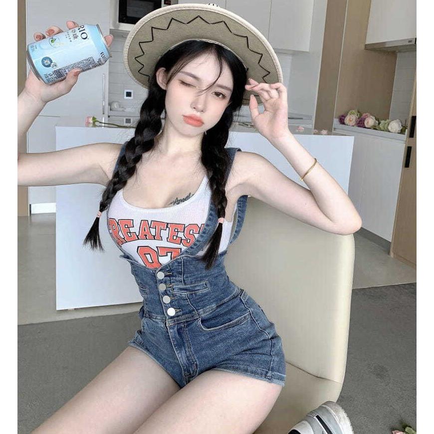 サロペットパンツ オーバーオール デニム レディース 婦人服 ボトムス 