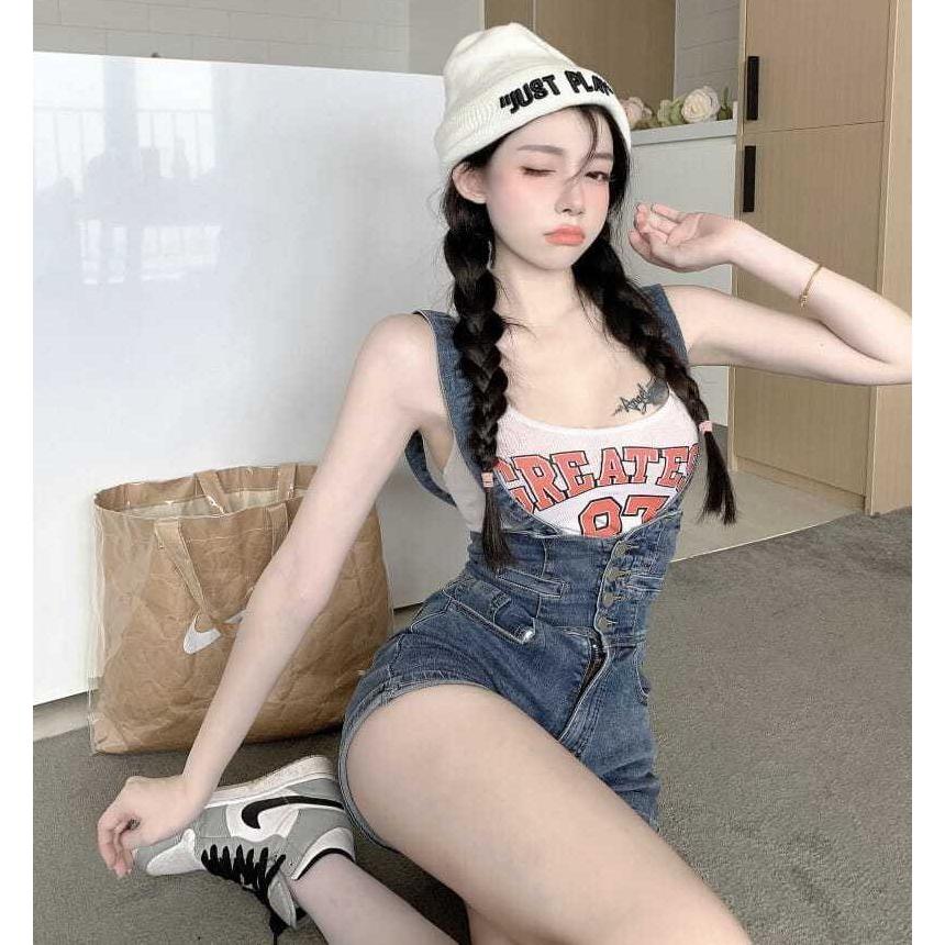 サロペットパンツ オーバーオール デニム レディース 婦人服 ボトムス 