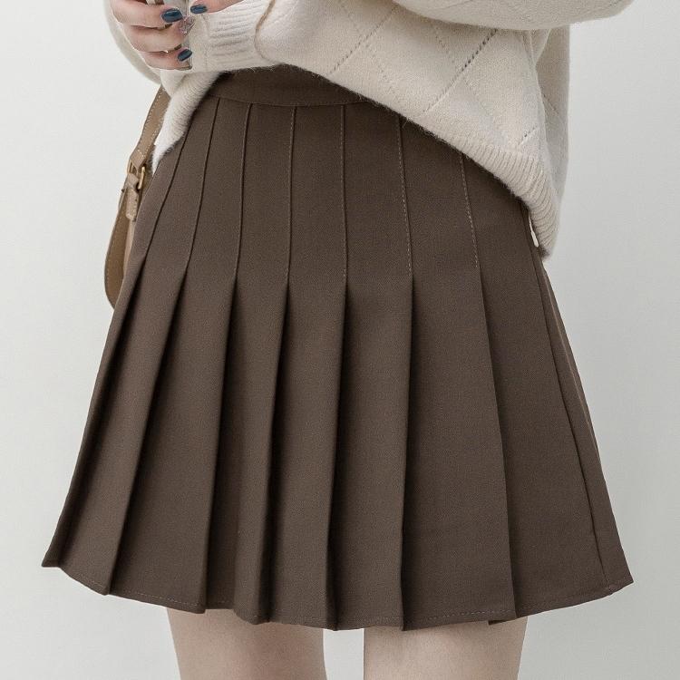 plusnao（プラスナオ） スカート インナーパンツ付き ショート丈 ミニ