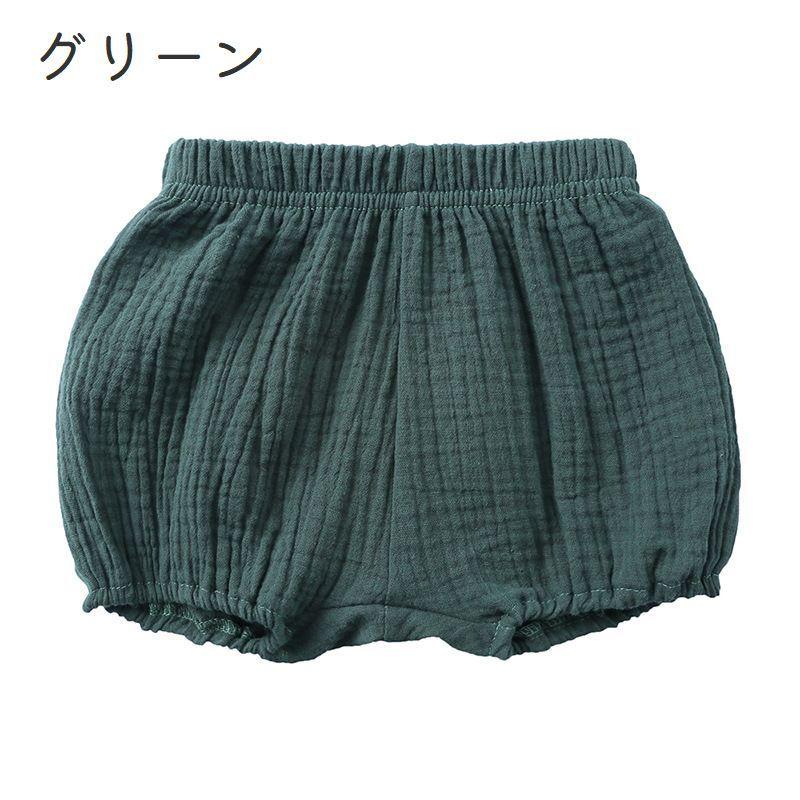 ブルマパンツ 子供服 オーバーパンツ かぼちゃパンツ ショートパンツ ベビー キッズ ボトムス 無地 可愛い おしゃれ シンプル | plusnao | 03