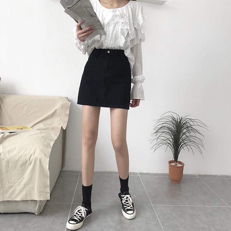 plusnao ミニスカート Aライン ハイウエスト レディース 女性