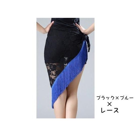 ヒップスカーフ ヒップカバー ダンス衣装 ベリーダンス 社交ダンス ラテンダンス レディース 三角 ショール フリンジ レース 無地 花柄 ヒョウ柄 | plusnao | 09