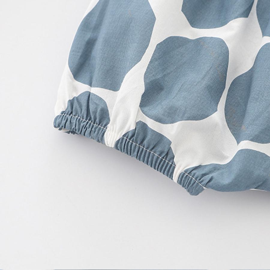 ブルマパンツ オーバーパンツ ショートパンツ かぼちゃパンツ べビー キッズ 赤ちゃん 子供 女の子 男の子 ボトムス 半ズボン 短パン ドット柄 水 | plusnao | 20