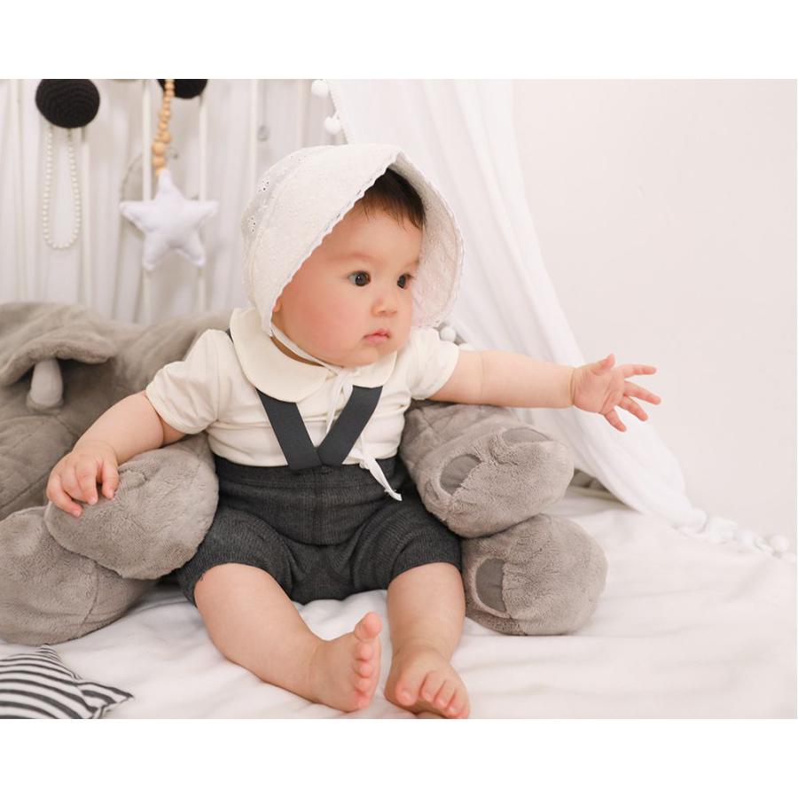 plusnao（プラスナオ） リブレギンス サスペンダー付き 子供服 ベビー