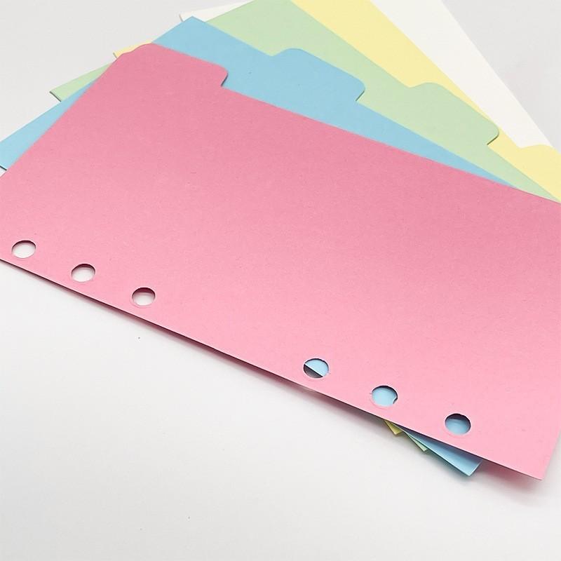 plusnao（プラスナオ） インデックスシート 4枚セット 4色セット A4 A6