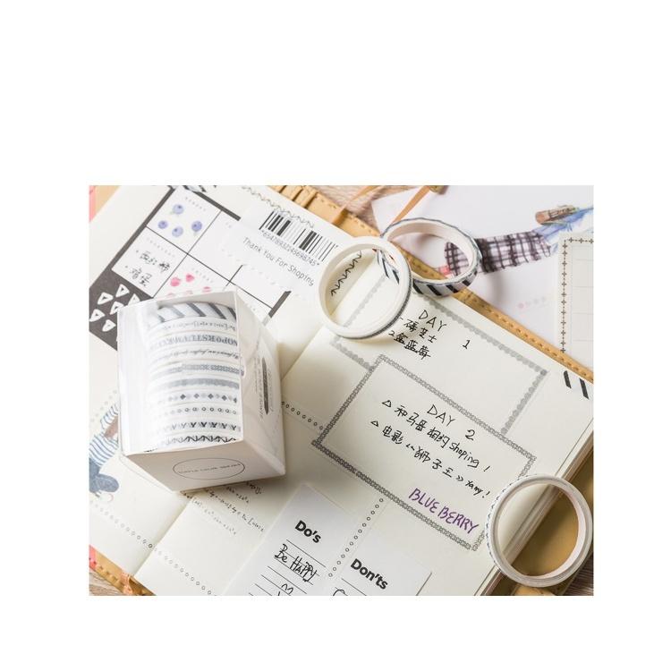 【8402】海外　マステ　5m巻売り　ラメ加工カッティングマスキングテープ　お花 8677】海外 マステ 5m巻売り ラメ加工カッティング お花系 紫青