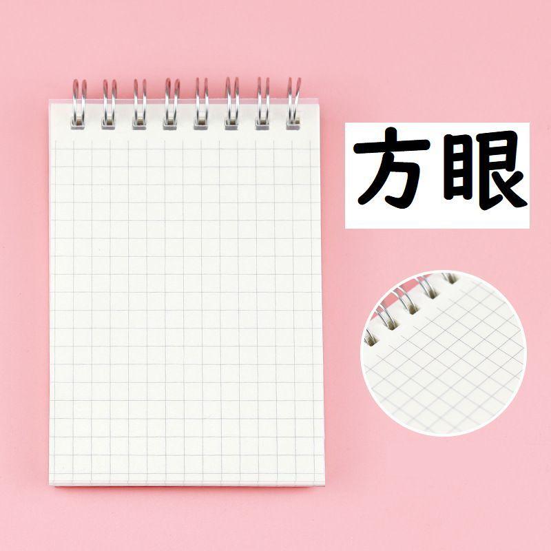 plusnao メモ帳 ポータブルメモ ミニサイズ リング 防水カバー