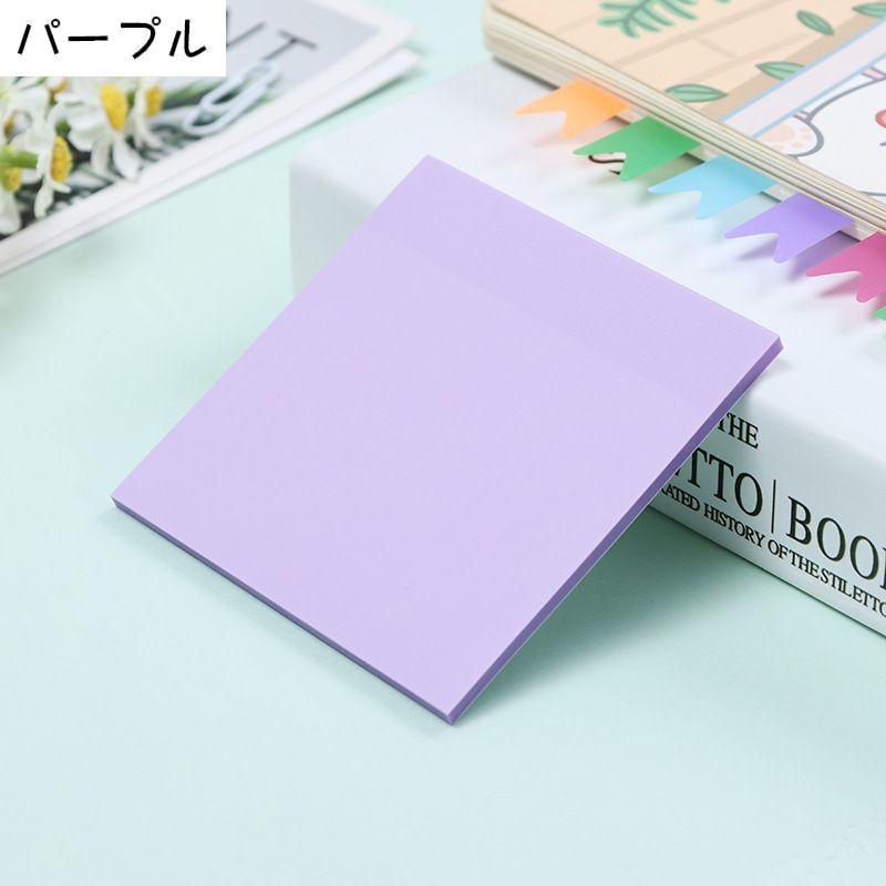 plusnao 付箋 50枚入り 透ける付箋 クリア付箋 ふせん 伝言メモ